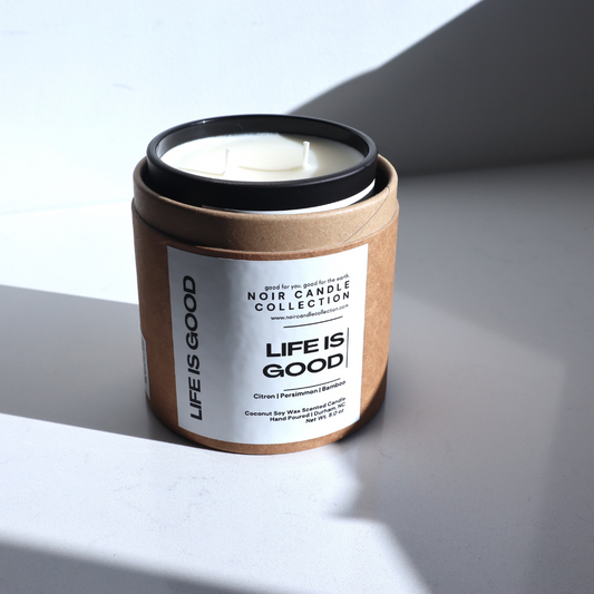 Life is Good - Luxury Coconut Soy Candle