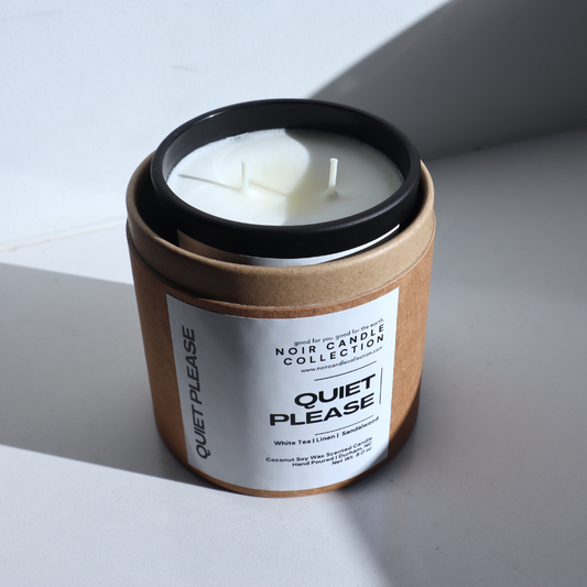 Quiet Please - Luxury Coconut Soy Candle