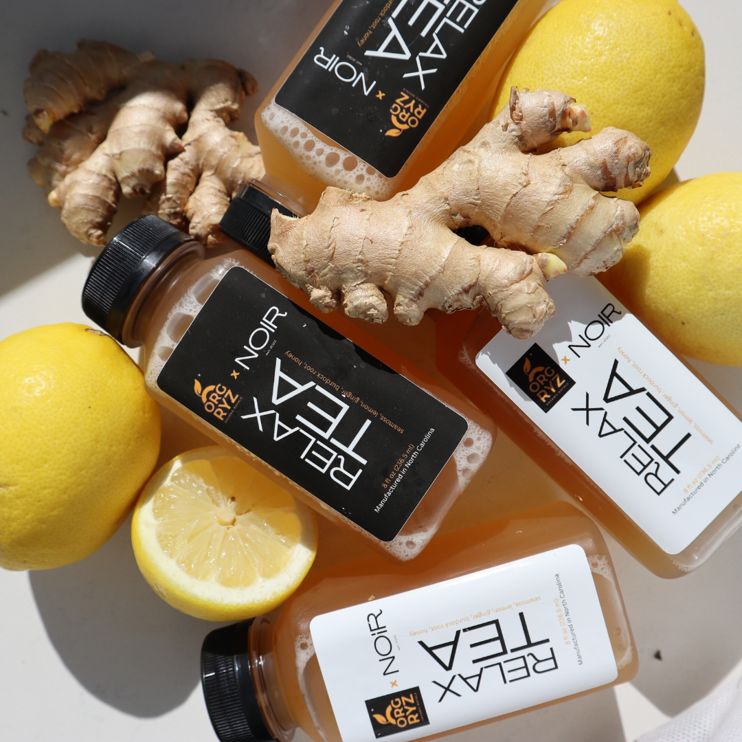 Relax Tea — A Collaboration with Organic Royalz