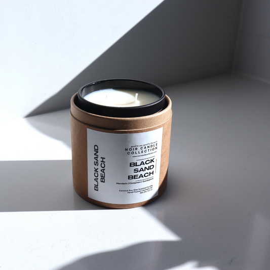 Black Sand Beach (Will be back in October) – Luxury Coconut Soy Candle