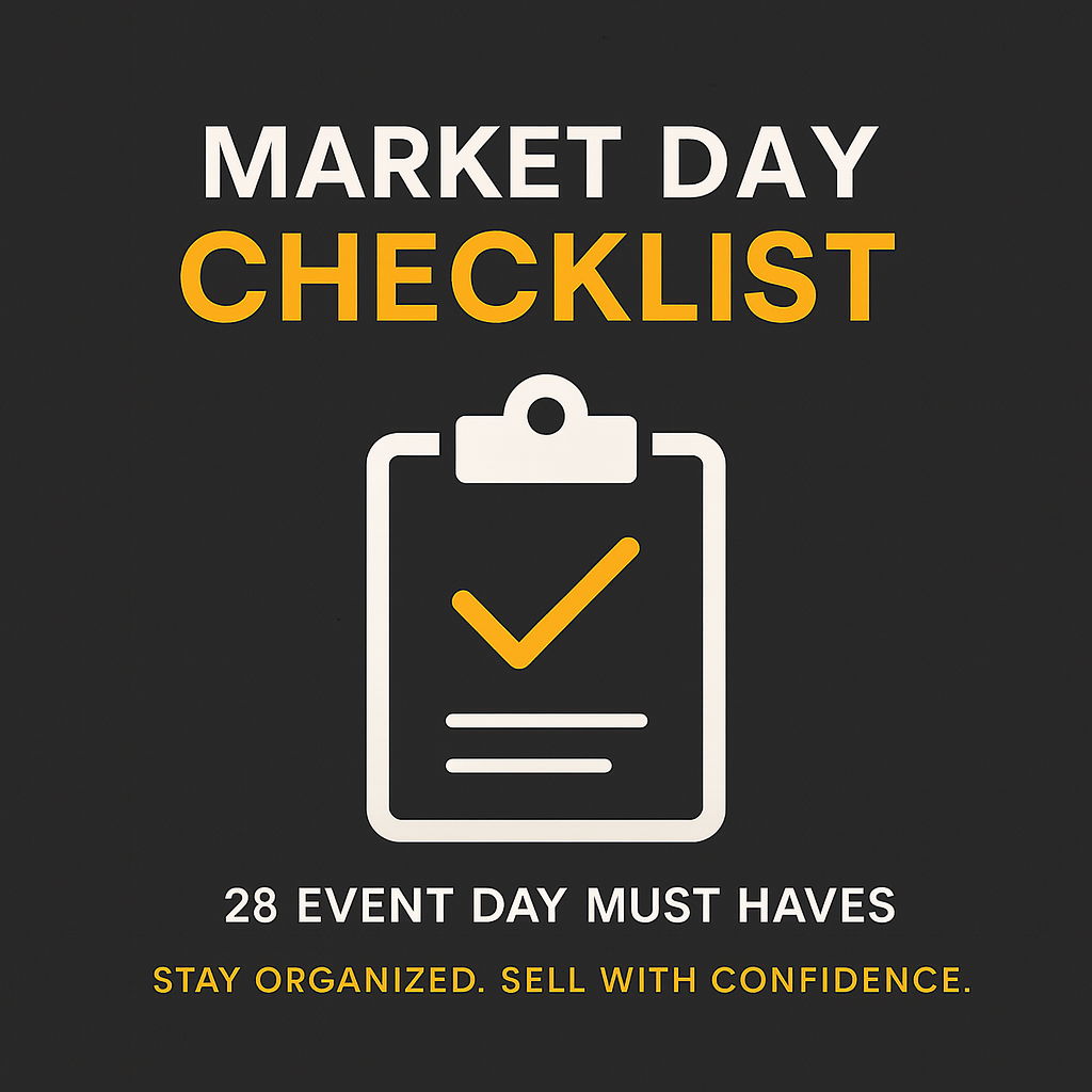 Book 1: Market Day Checklist (only)