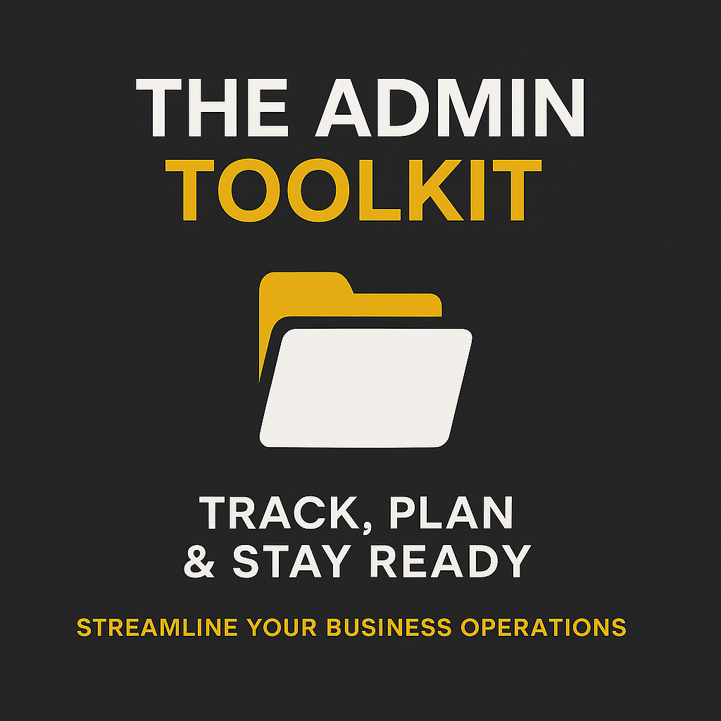 Book 3: The Admin Toolkit — Accounts, Credit, Domains Made Simple (only)