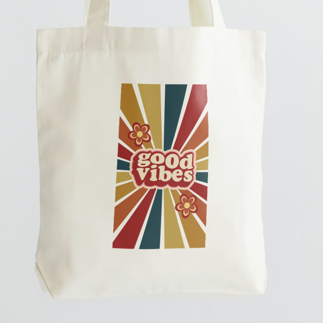 Tote Bag: Good Vibes