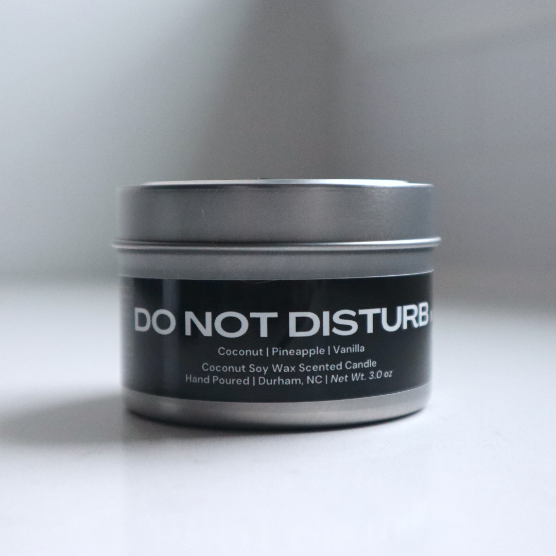 Do Not Disturb – Luxury Coconut Soy Candle