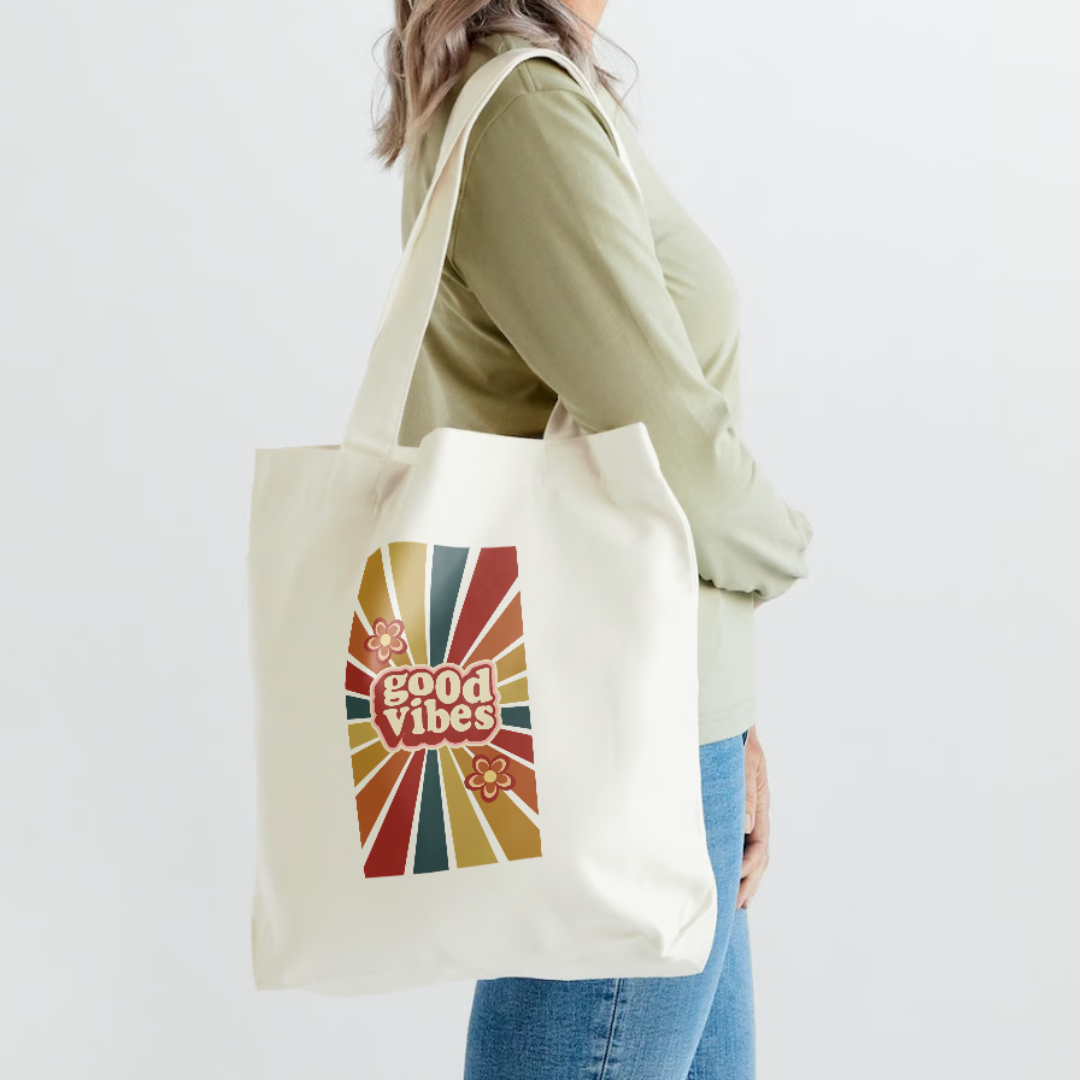 Tote Bag: Good Vibes