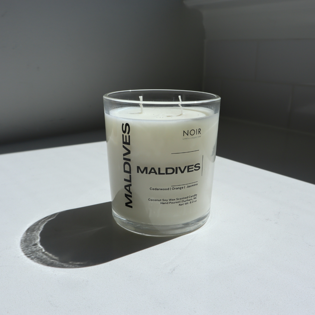 Maldives - Luxury Coconut Soy Candle