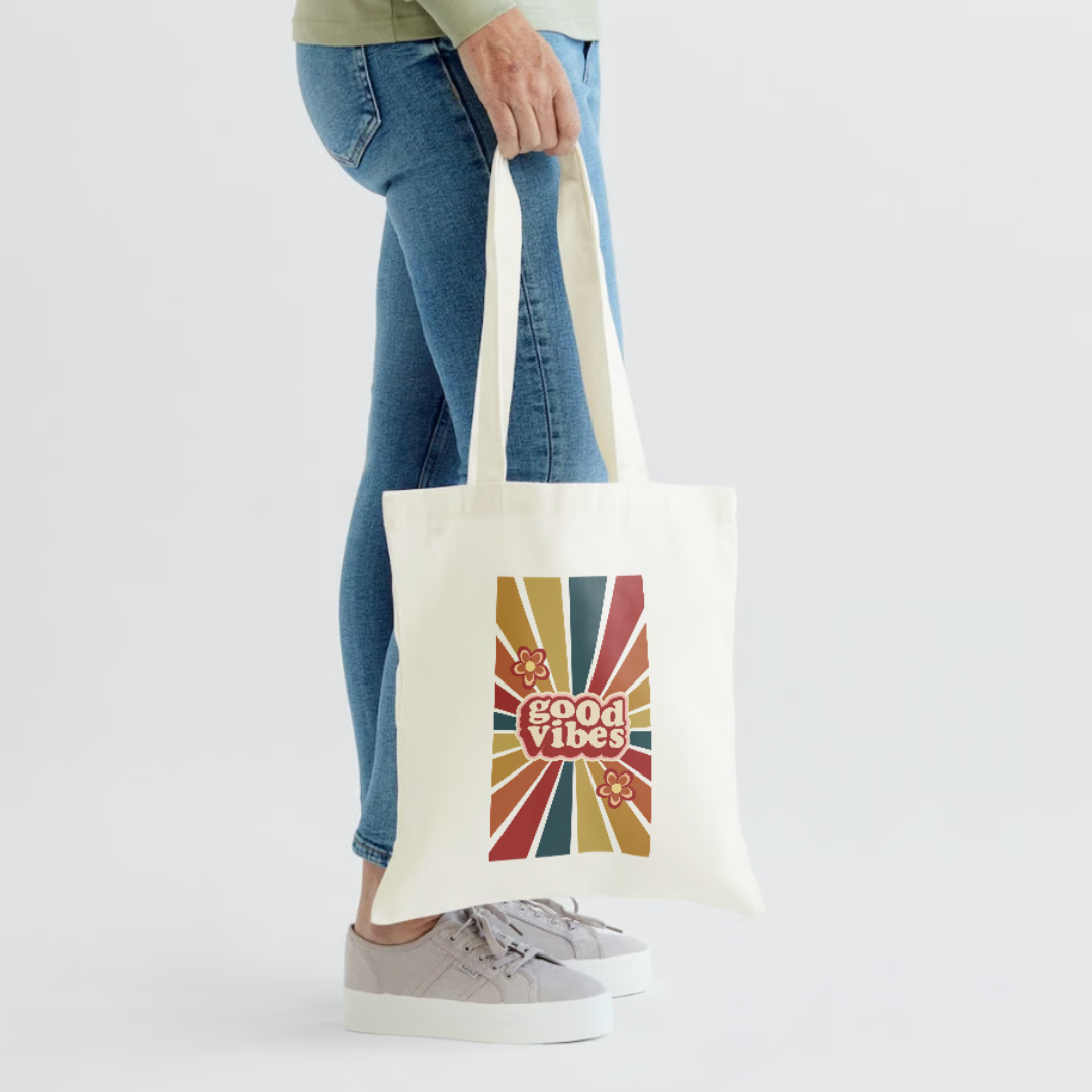 Tote Bag: Good Vibes