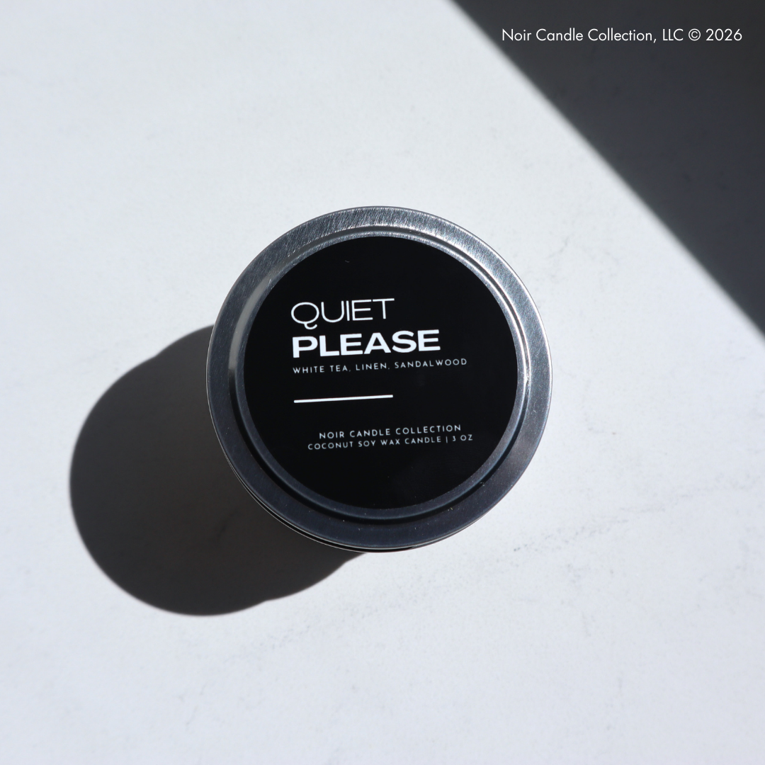 Quiet Please - Luxury Coconut Soy Candle
