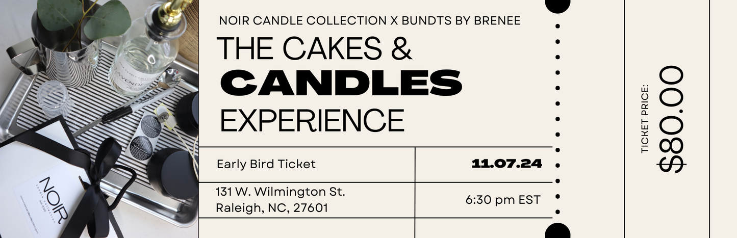 Cakes & Candles Ticket