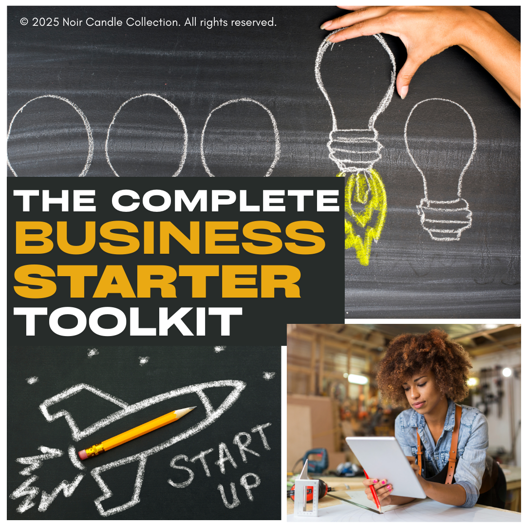 The Complete Business Starter Toolkit: 3 Essential Guides + Bonus Organizer Worksheet