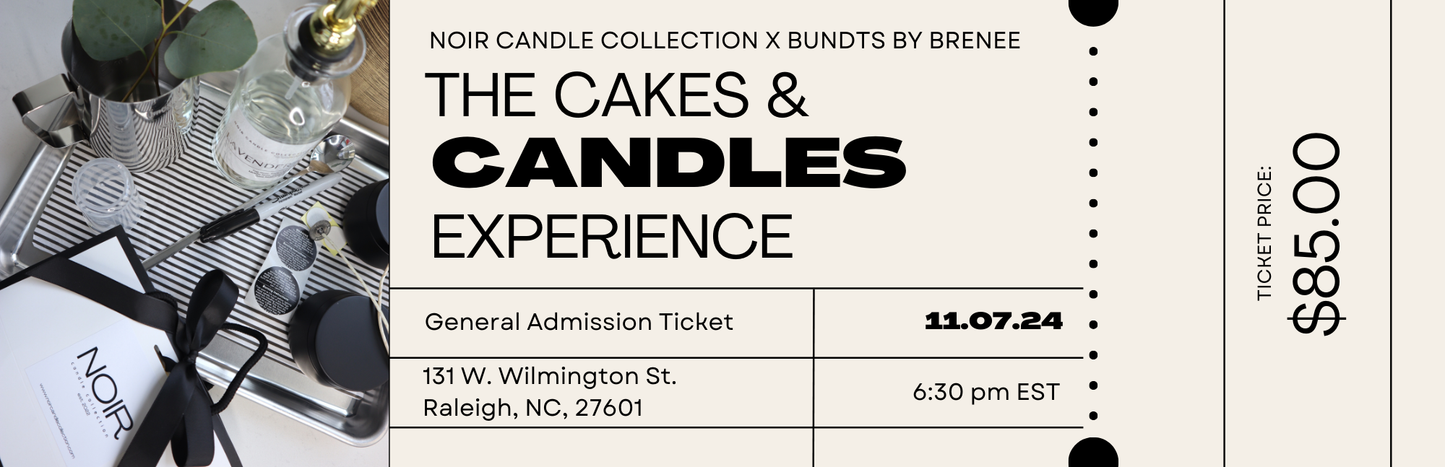 Cakes & Candles Ticket