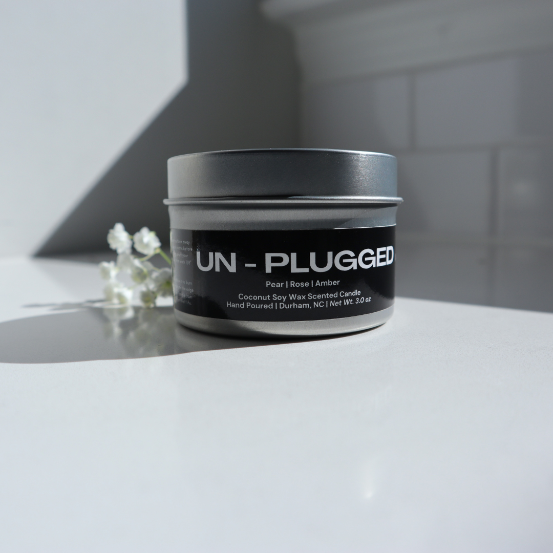 Unplugged (New) - Luxury Coconut Soy Candle