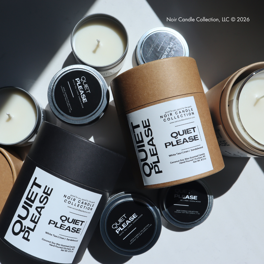 Quiet Please - Luxury Coconut Soy Candle