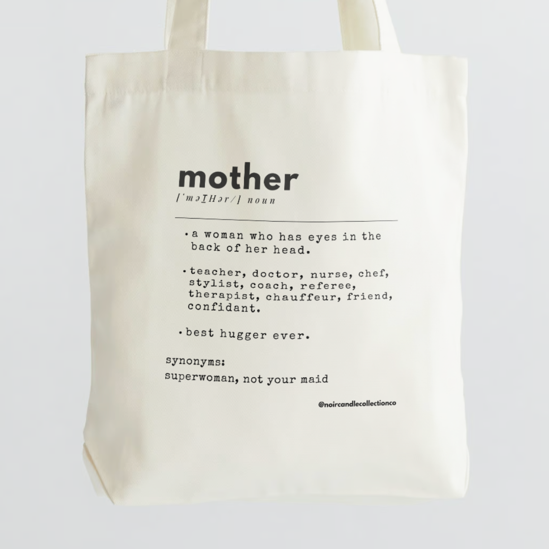 Dear Santa Define Good Stitch Tote Bags