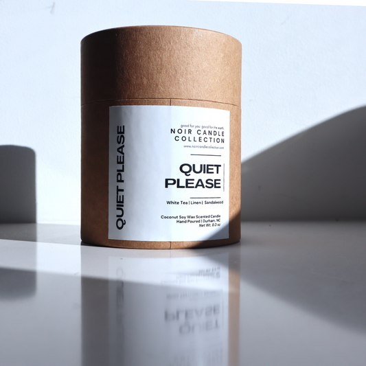 Quiet Please - Luxury Coconut Soy Candle