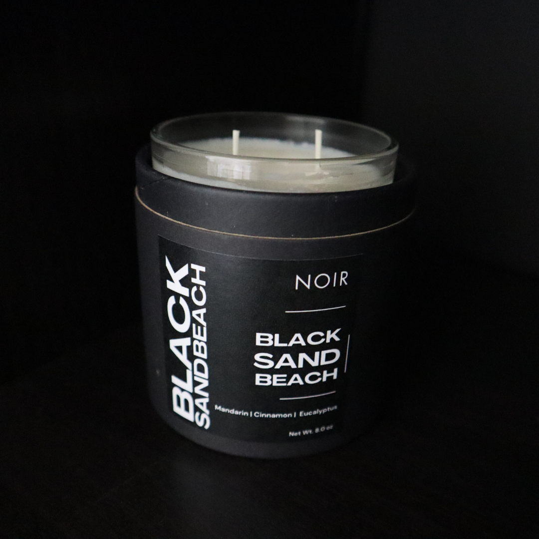 Black Sand Beach - Luxury Coconut Soy Candle (Coming Soon)