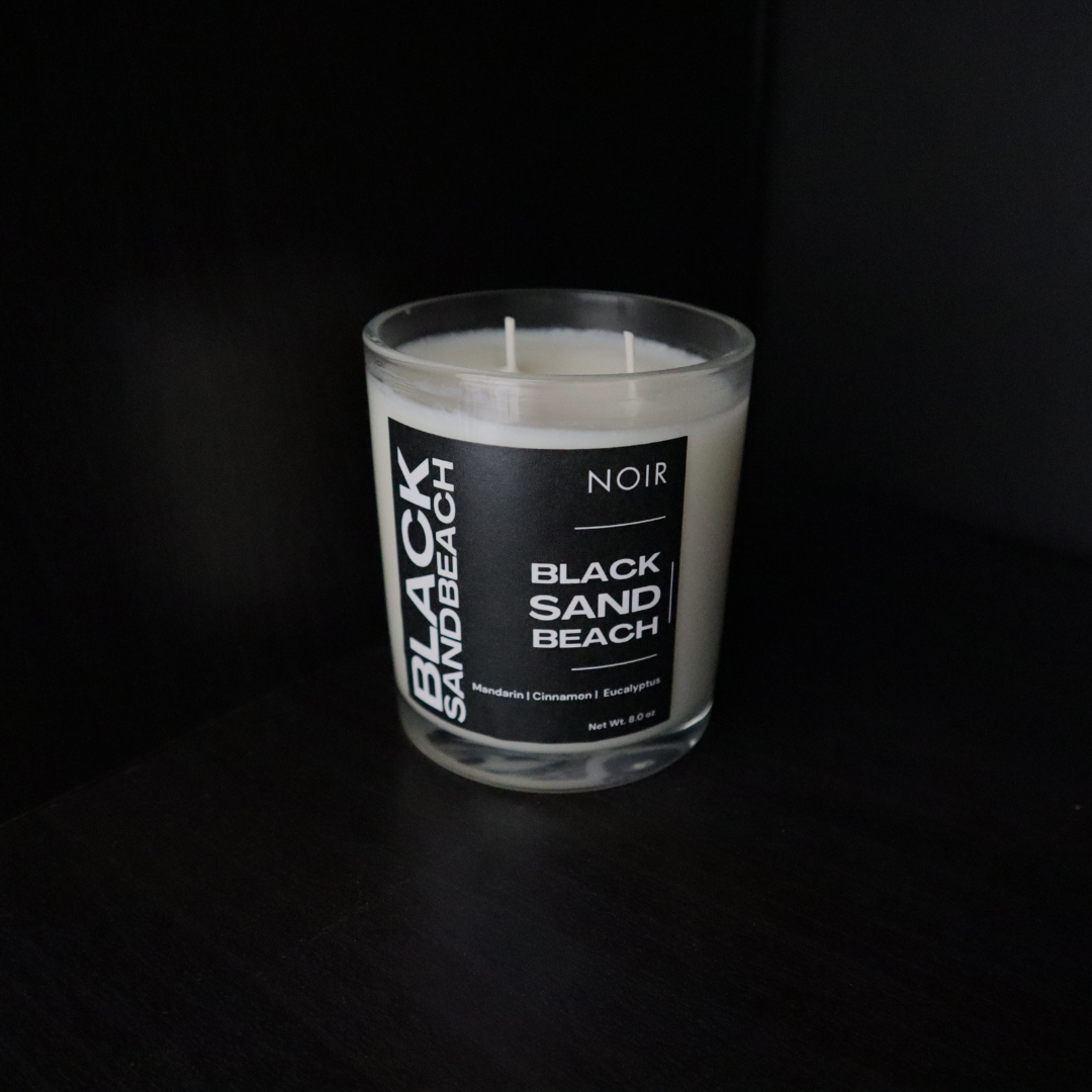 Black Sand Beach - Luxury Coconut Soy Candle (Coming Soon)