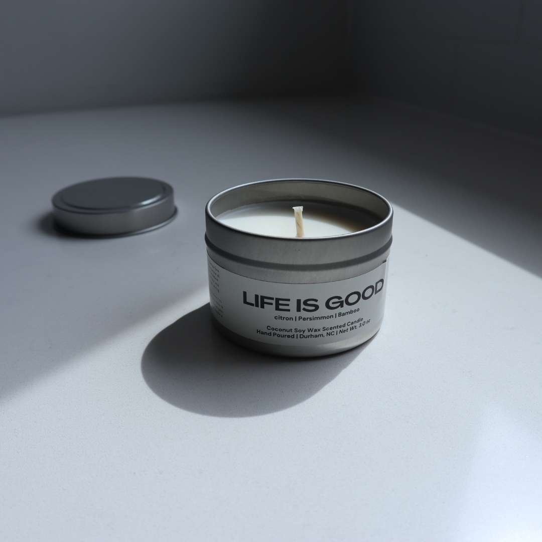 Life is Good - Luxury Coconut Soy Candle