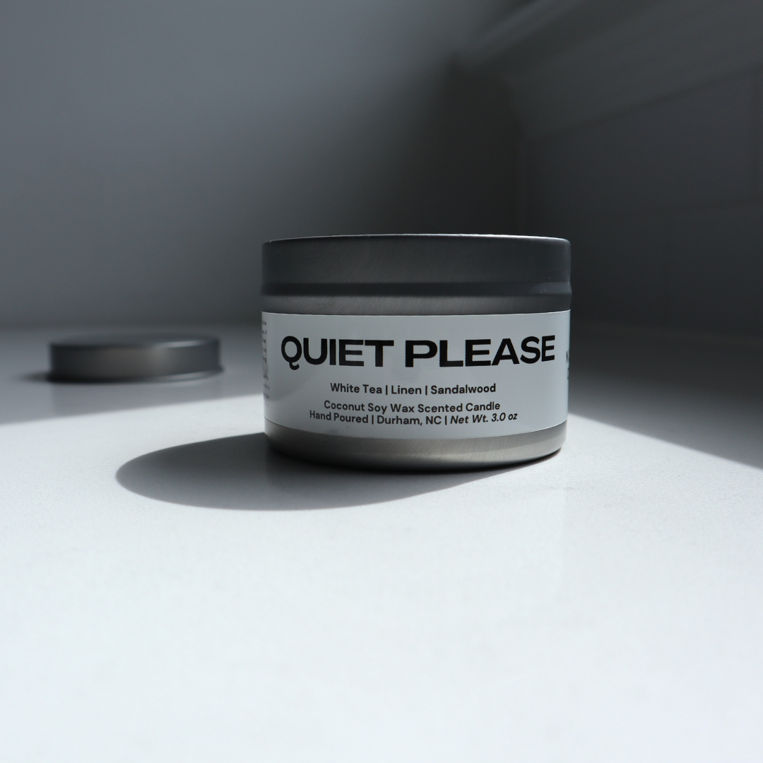 Quiet Please - Luxury Coconut Soy Candle