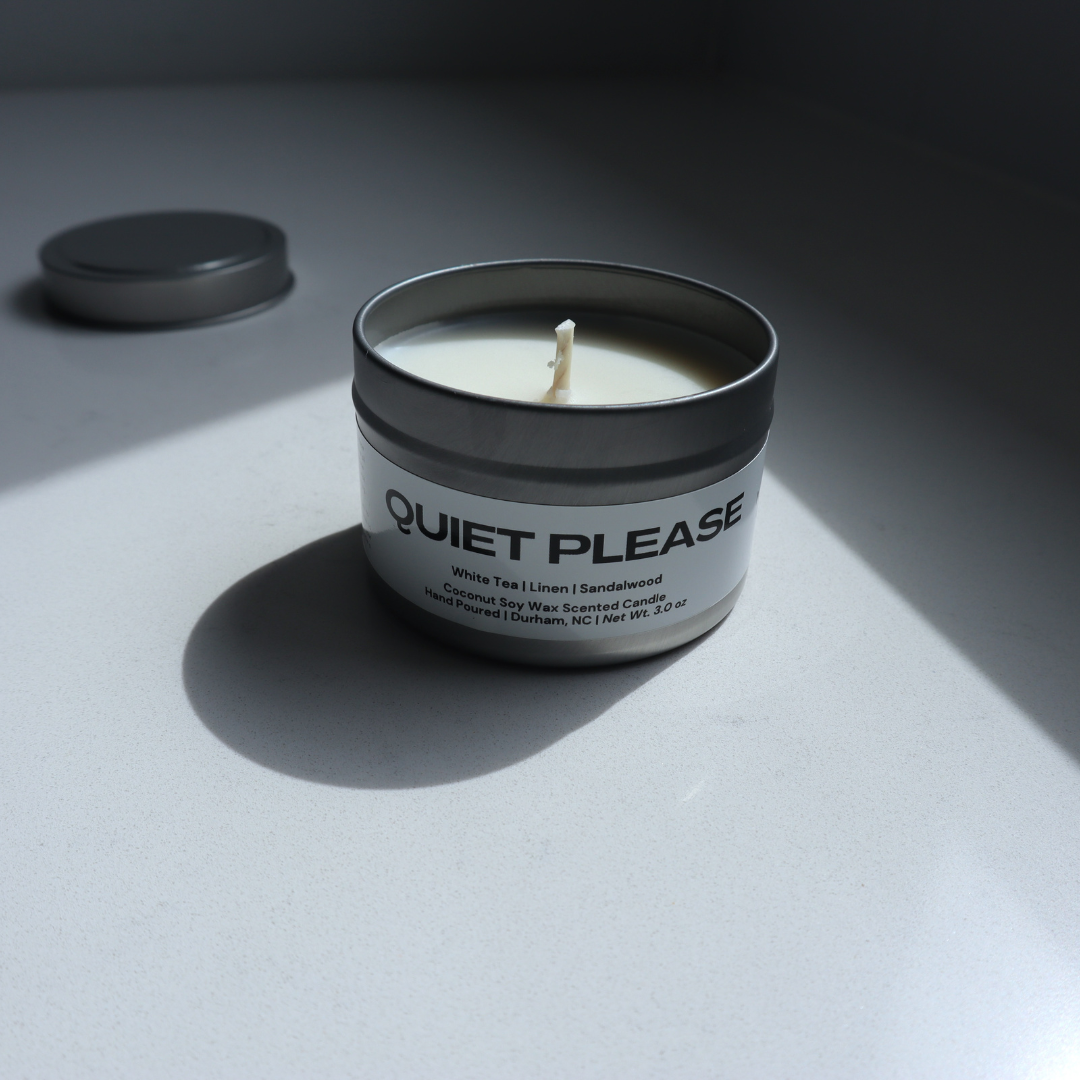 Quiet Please - Luxury Coconut Soy Candle